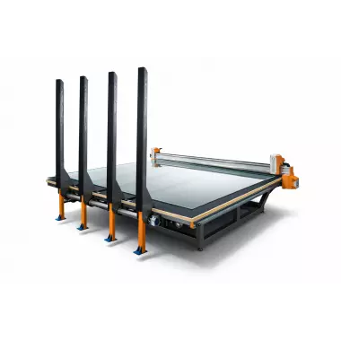Industrial glass cutting and cutting machine "Sherhan"